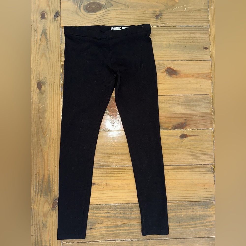 Wonder Nation Black Leggings Stretchy Full-Length Bottoms